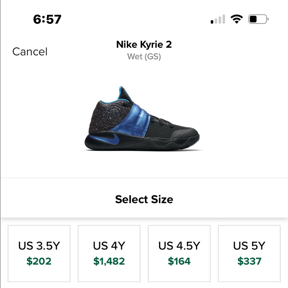 Kyrie 2 wet